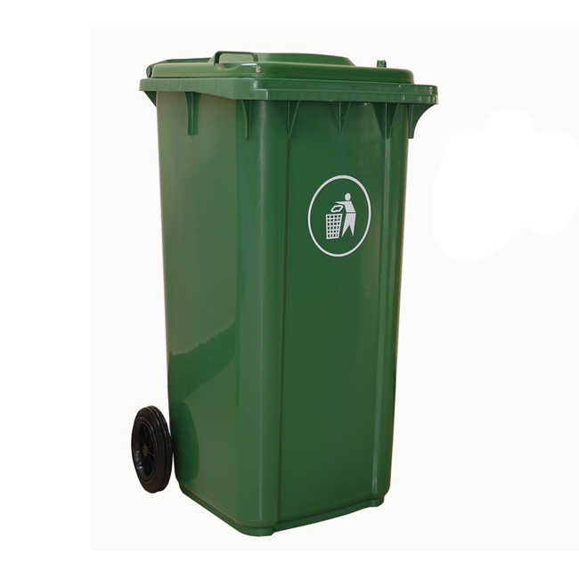 Outdoor Garbage Cans With Cover Lids And Wheels Large Trash Cans Buy